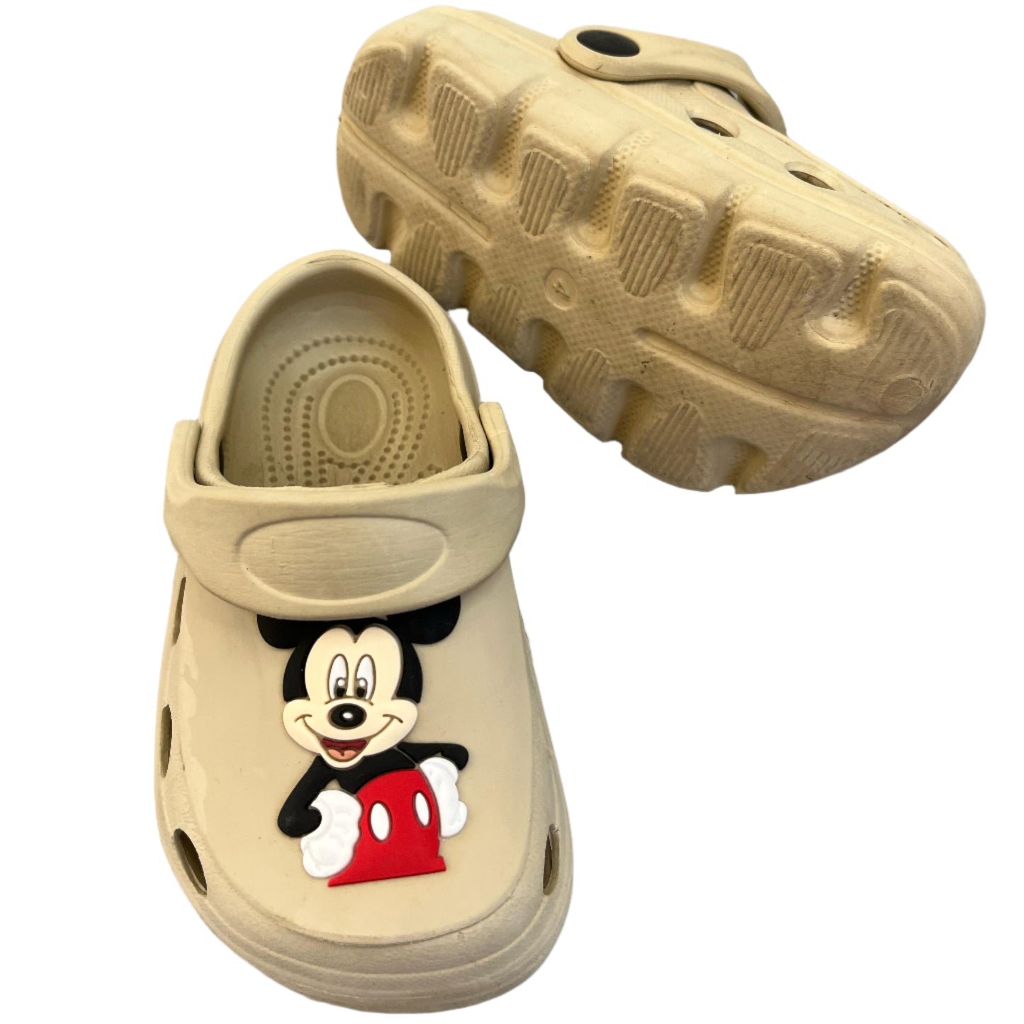Size 4 Mickey Slip on sandals