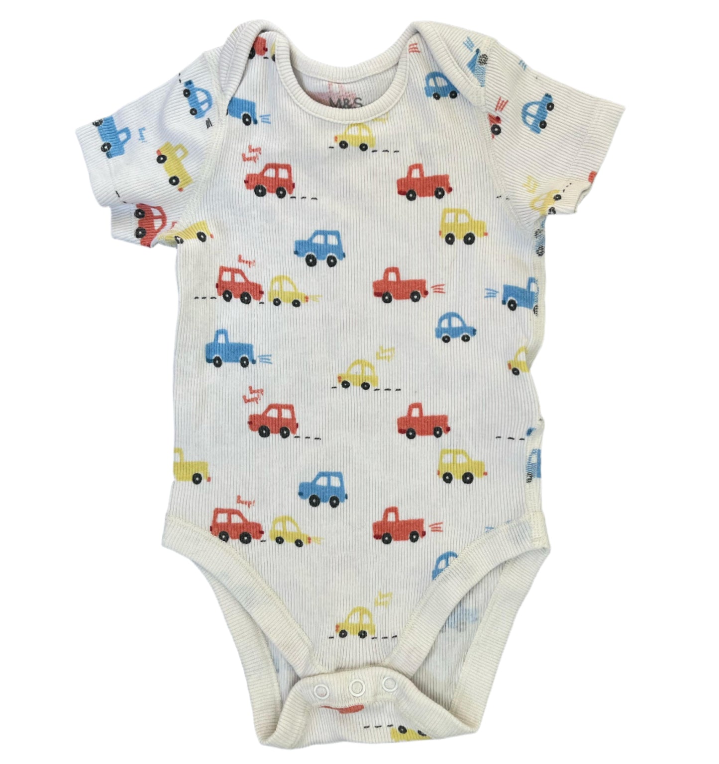 3-6M Car print vest - Marks&Spencer