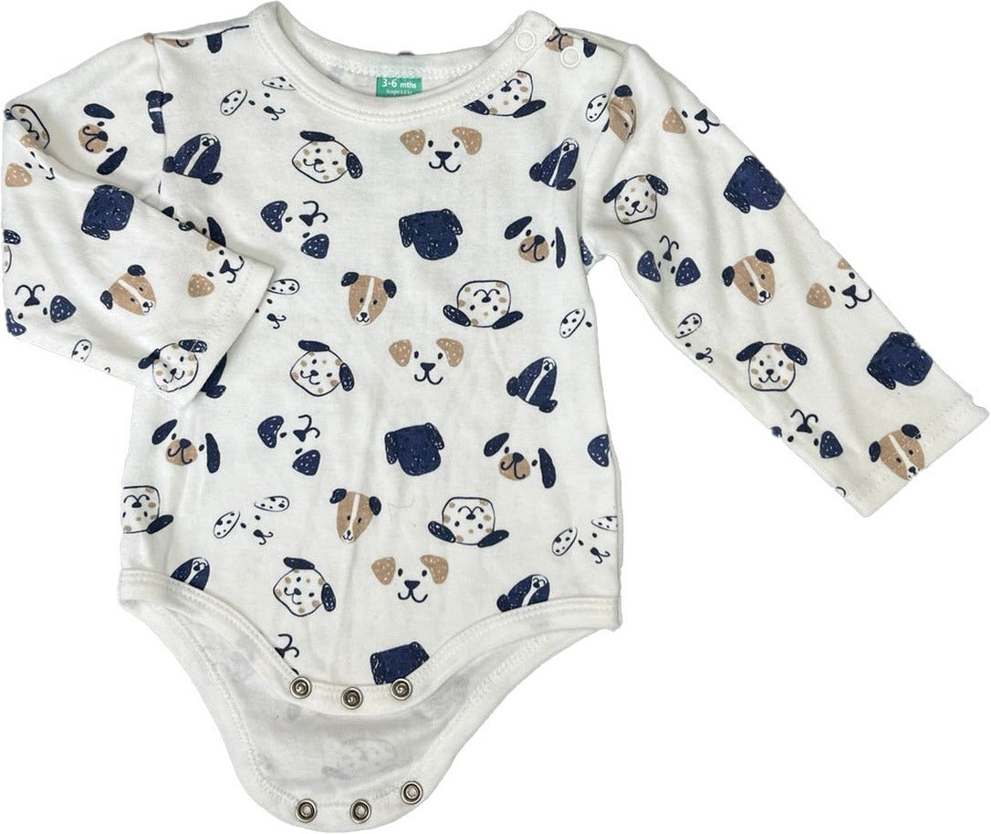 3-6M Long sleeve vest - Ackermans Baby