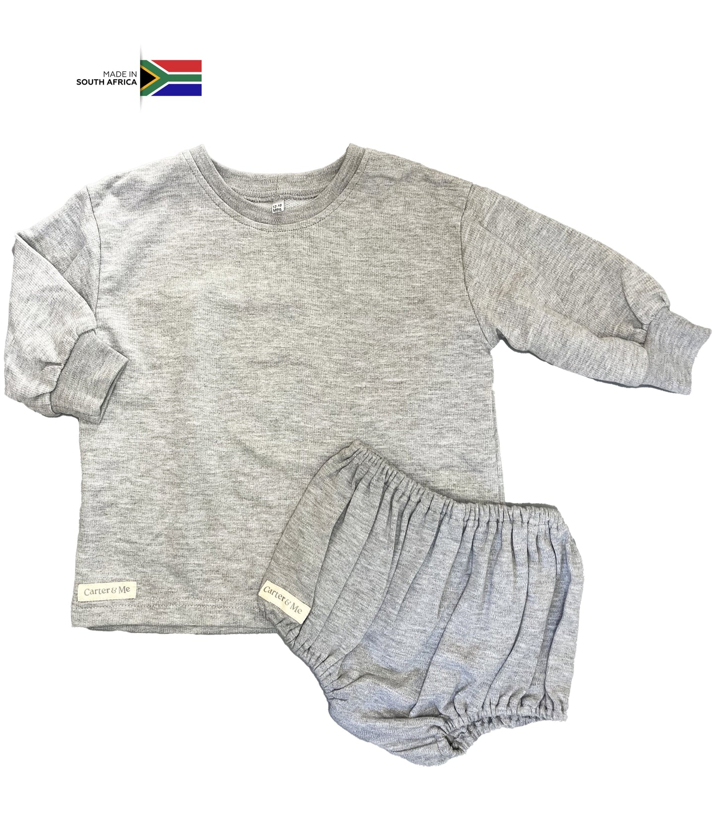 12-18M Sweater dress and matching bloomer - Carter & Me