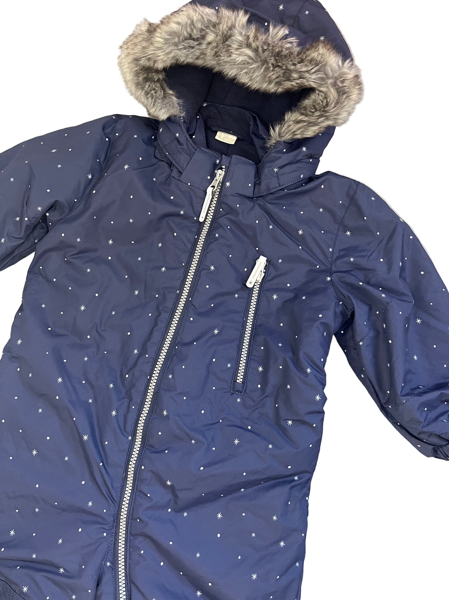 18-24M Winter onesie with removable hoodie - H&M