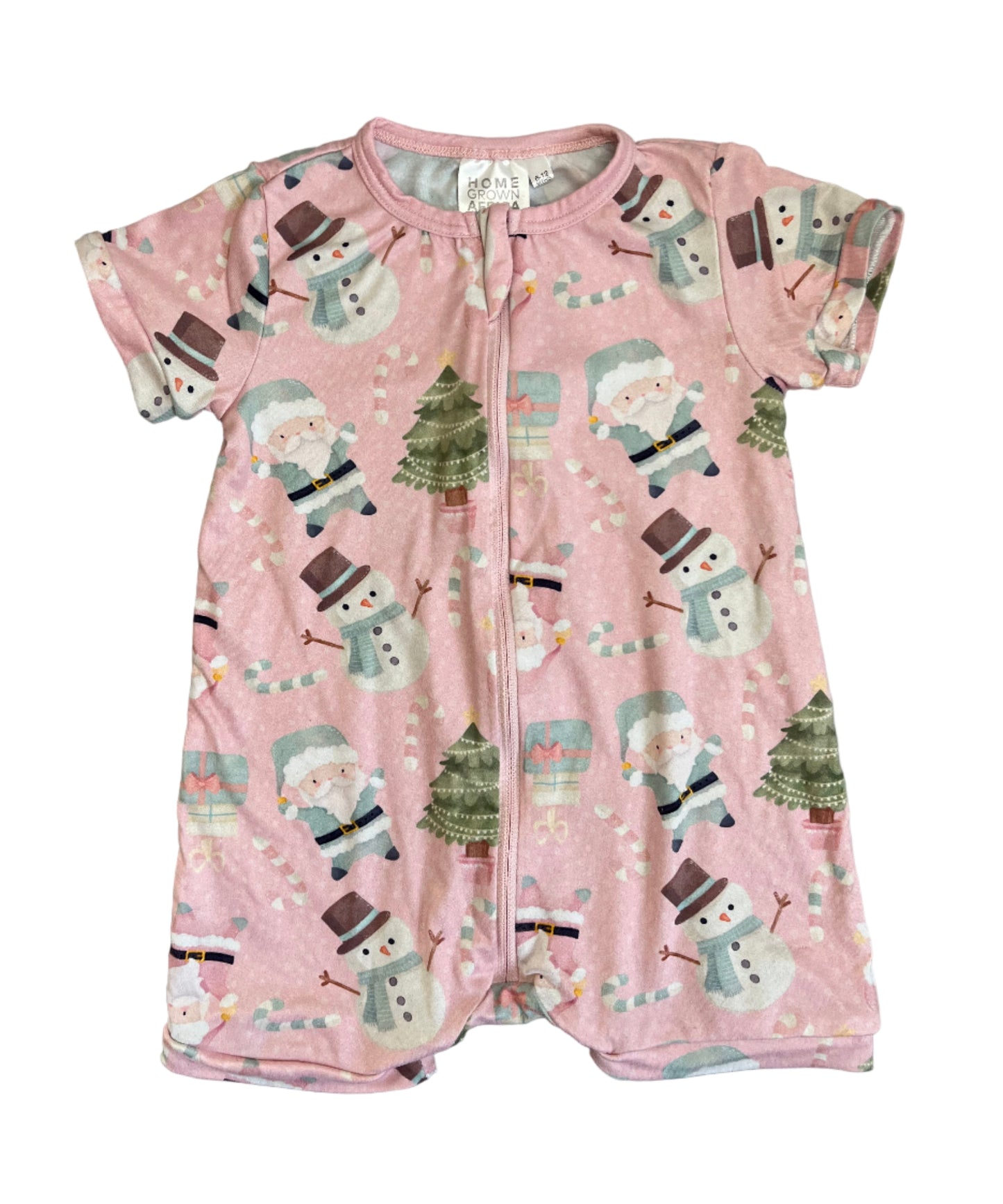 6-12M Christmas Romper - Home Grown Africa