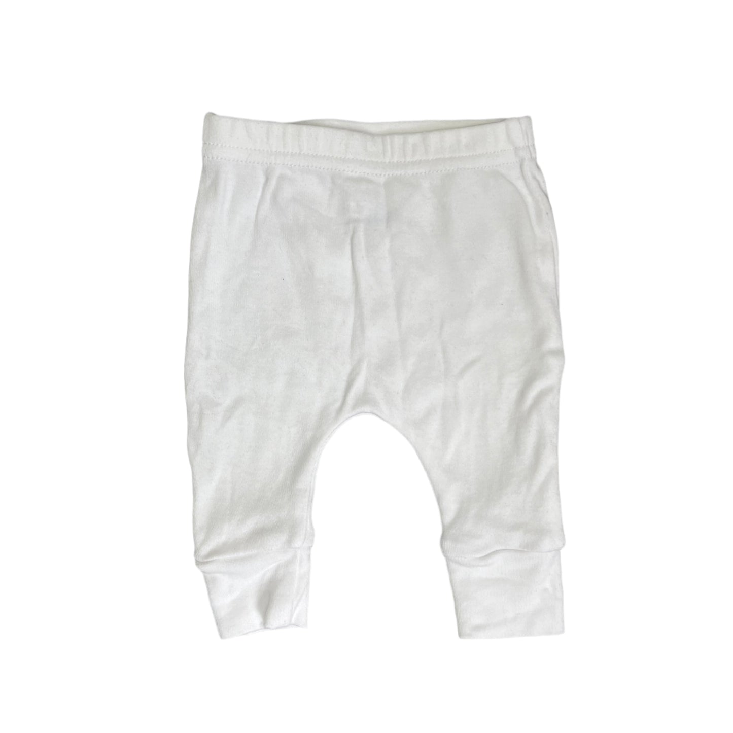 Newborn White leggings - Cuddlesome
