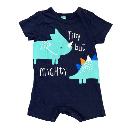 0-3M Tiny but mighty romper - Ackermans Baby