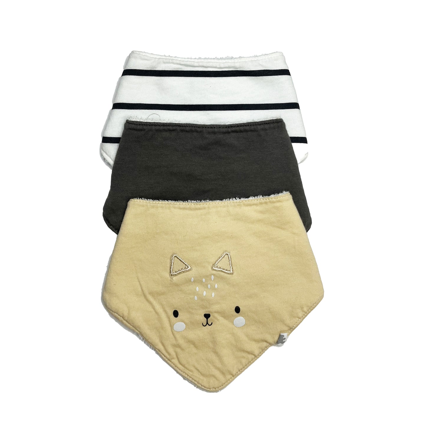 Novelty Hanky Bibs 3 Pack - Woolworths