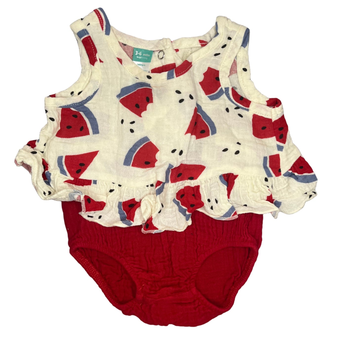 3-6M Watermelon set - Ackermans Baby