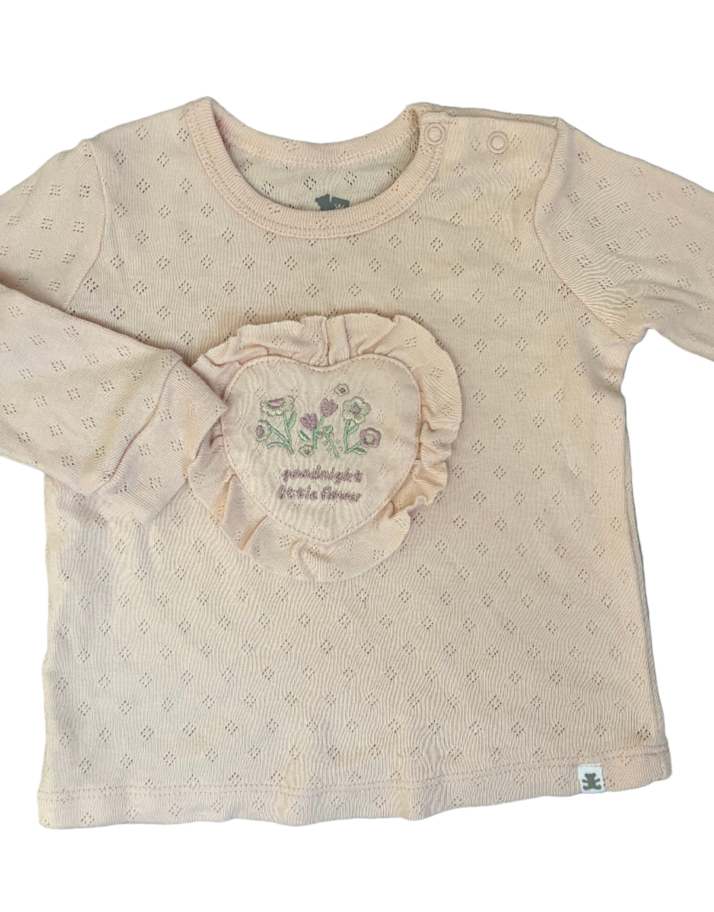 6-12M Embroidery Pajama set - Woolworths