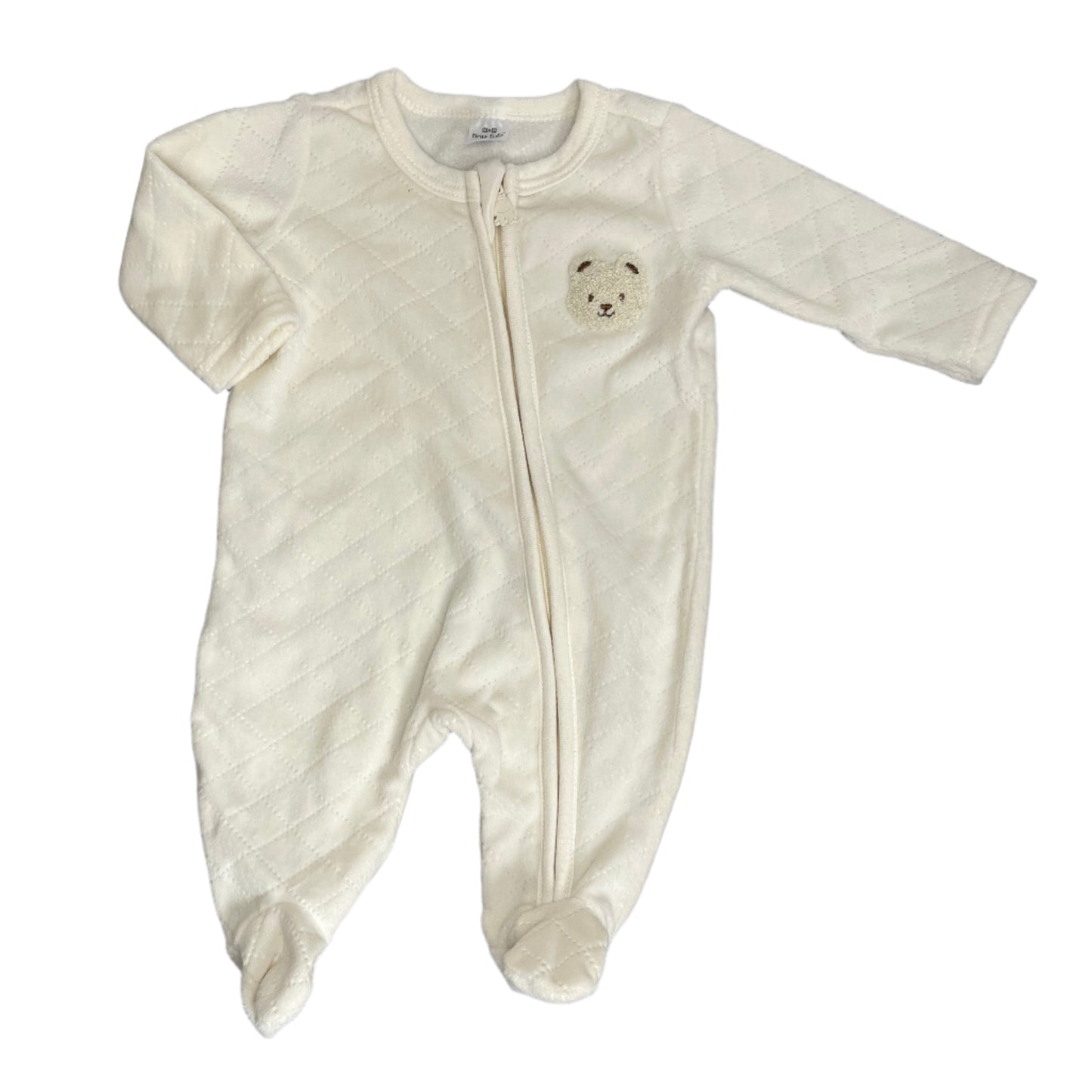 Newborn fleece sleepsuit - Tiny tots