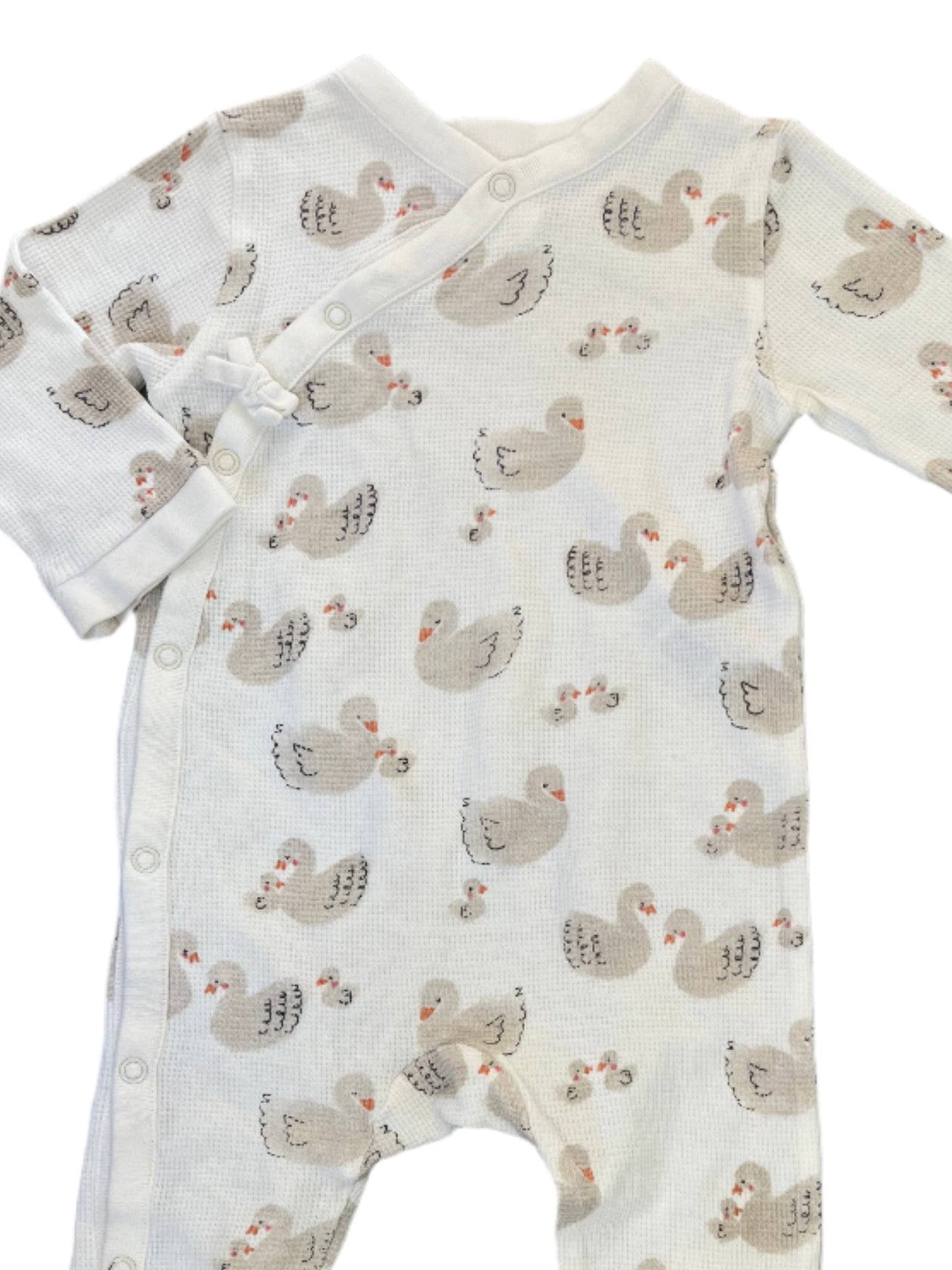 6-9M Duck Sleepsuit - Marks & Spencer