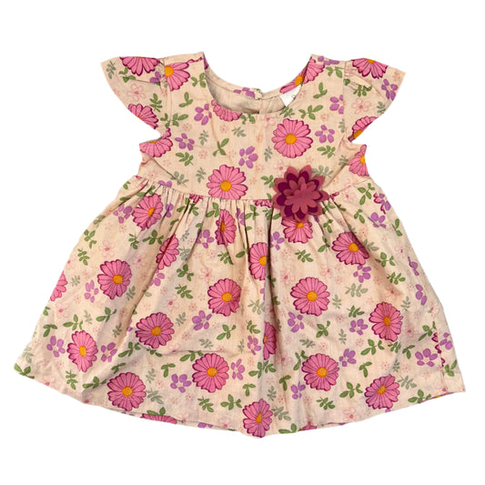 3-6M Floral Dress - OneTwoThree