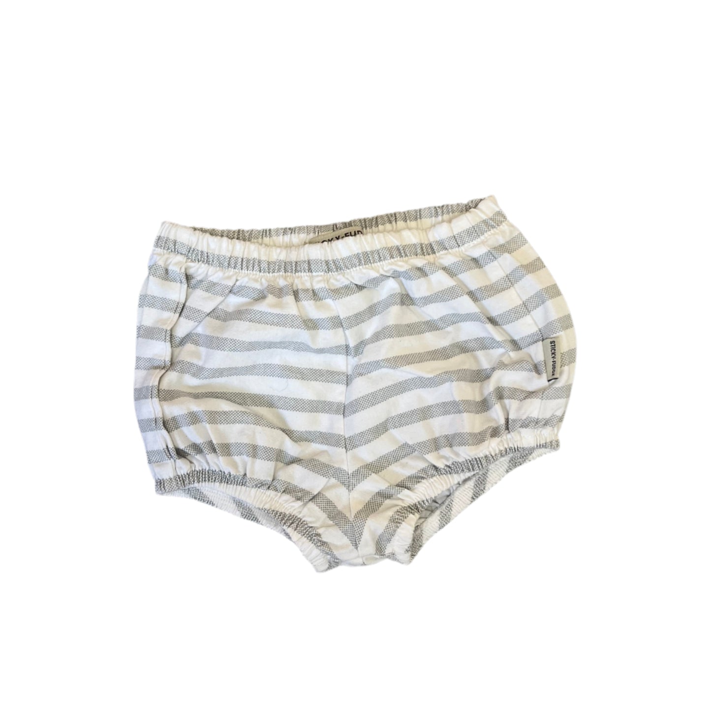 0-3M Striped bloomer - Sticky fudge