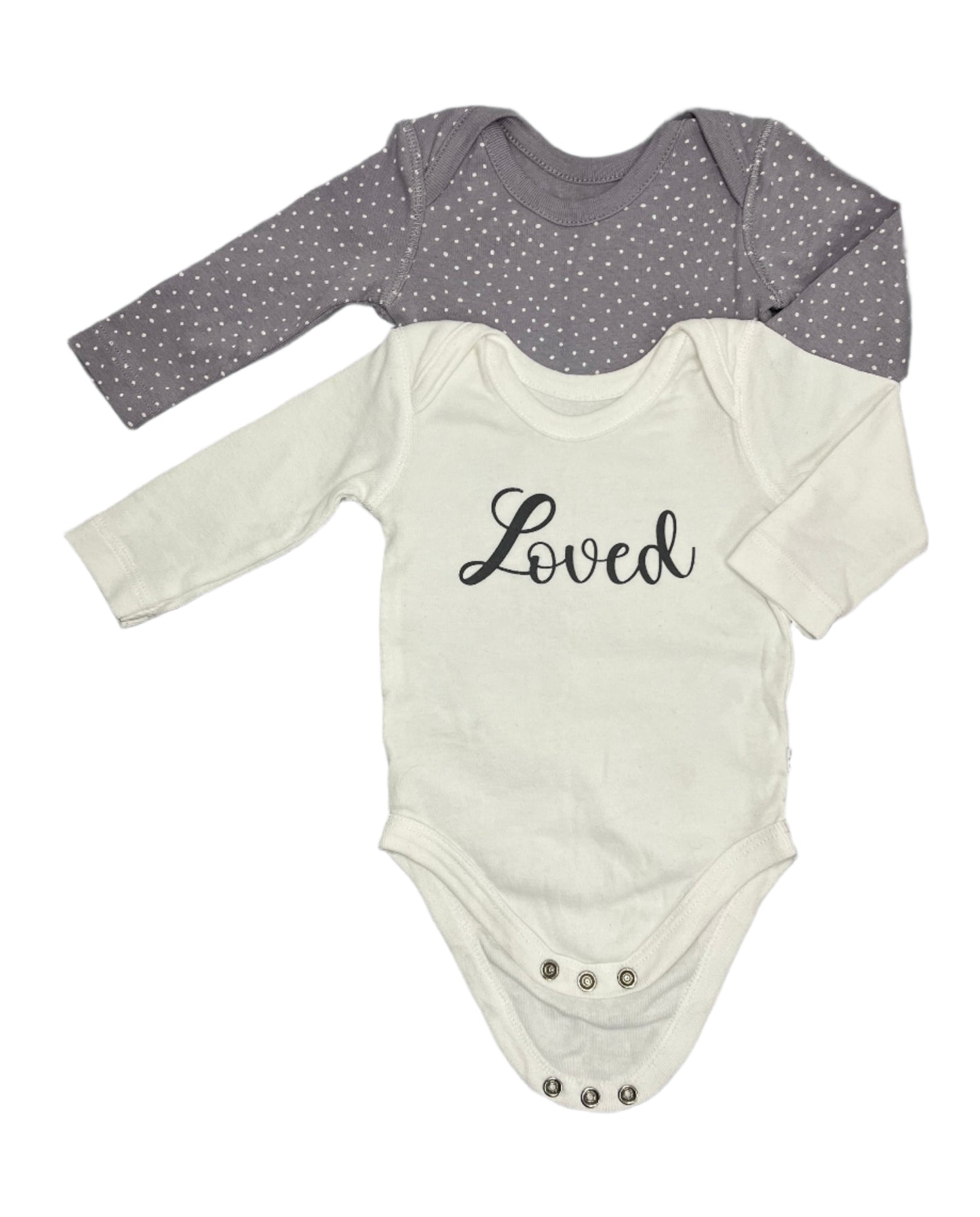 1-3M Loved Long sleeve vest set - Woolworths