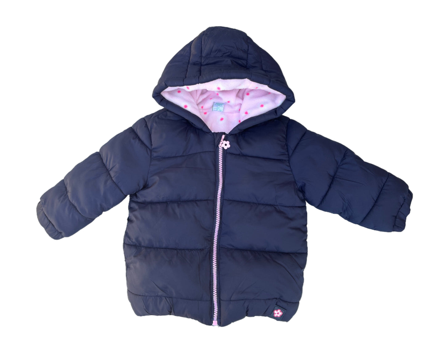 18-24M Hooded Jacket with fleece inner - Ackermans