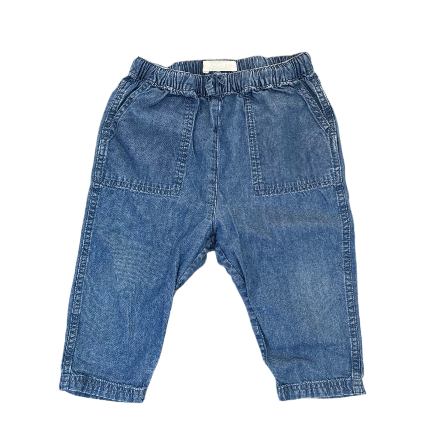 9M Soft denim drawstring pants - Arket