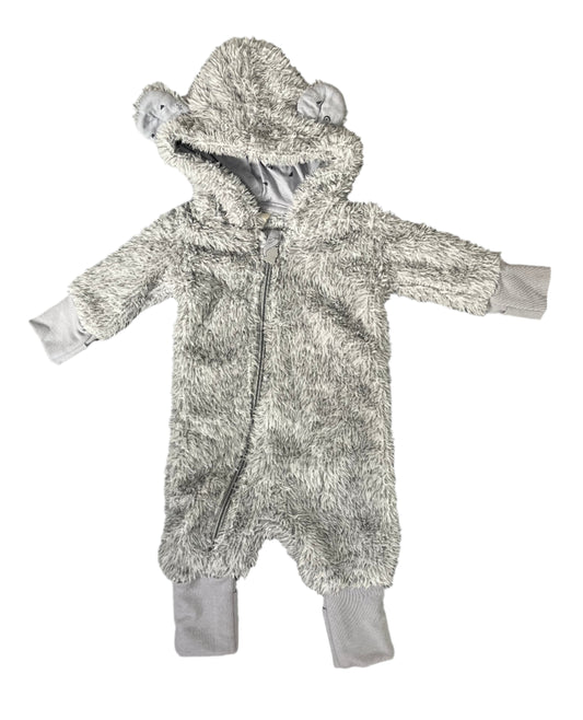 Newborn Grey Hooded grow - Tiny tots