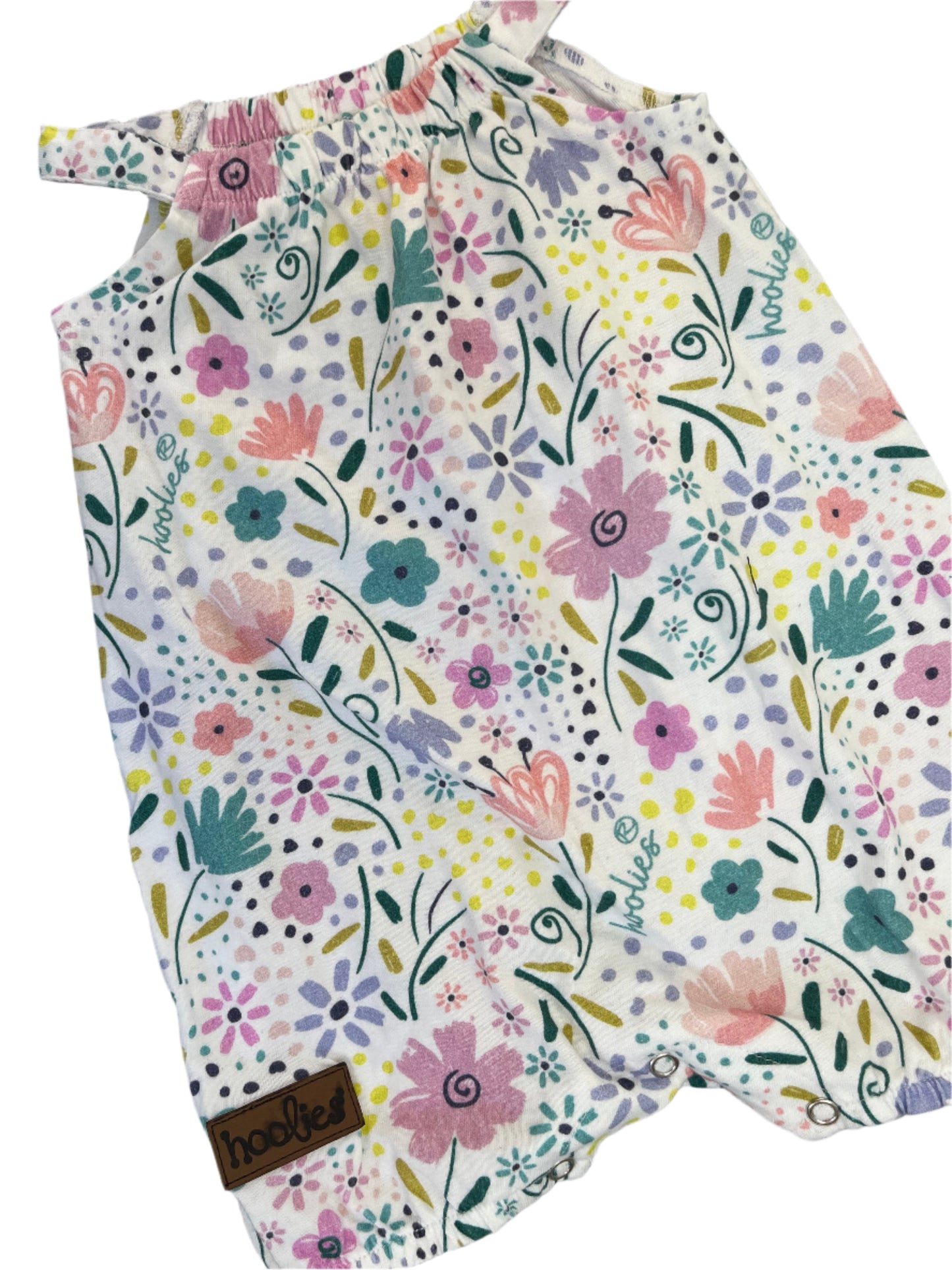 3-6M Romper with matching headband - Hoolies