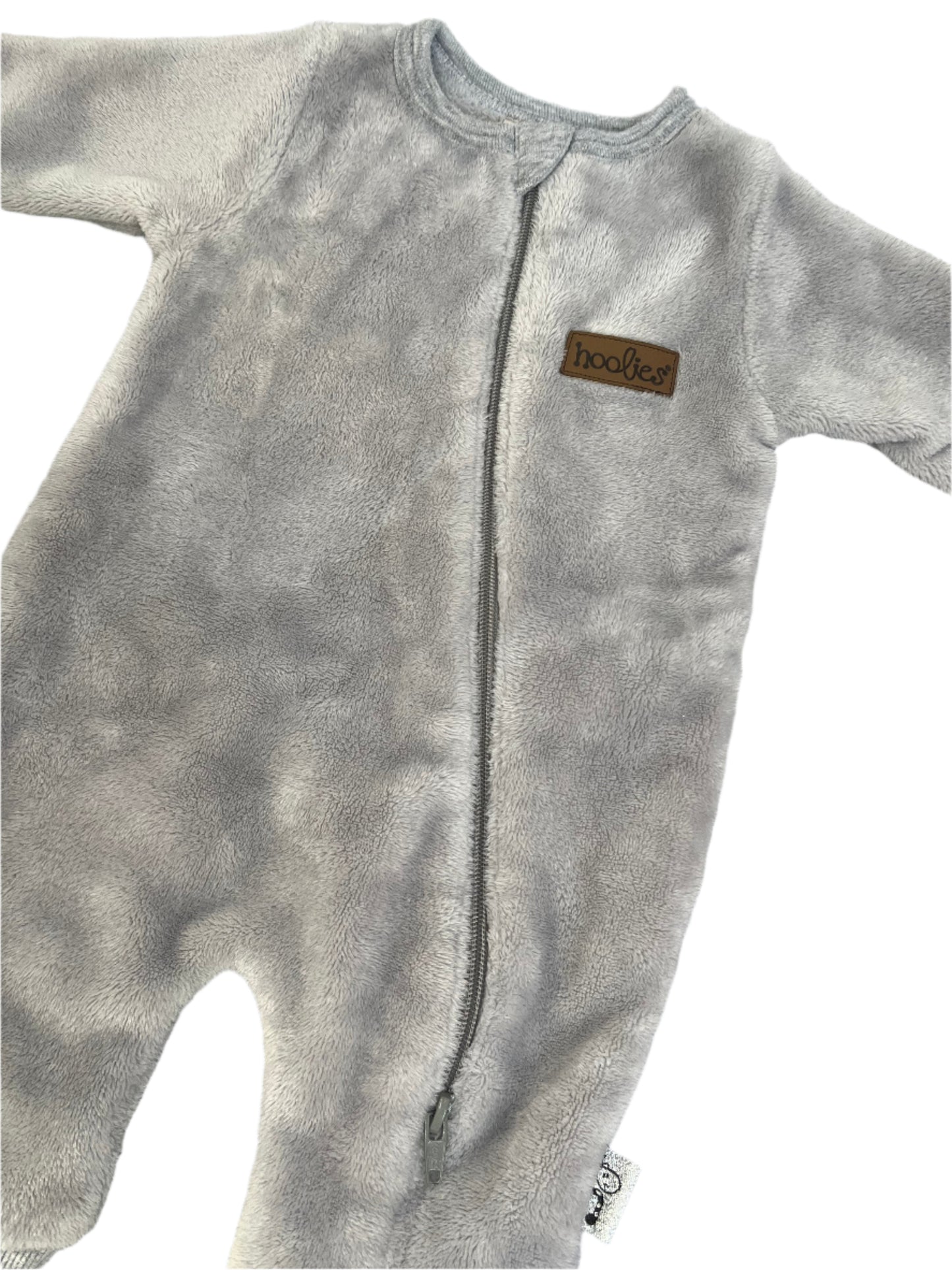 0-3M Grey Onesie - Hoolies
