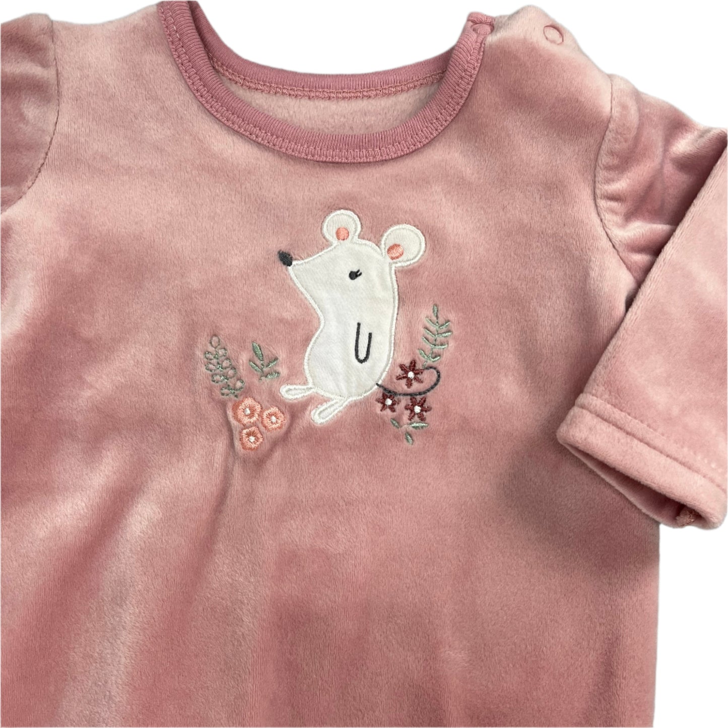 1-3M Mouse sleepsuit - Woolworths