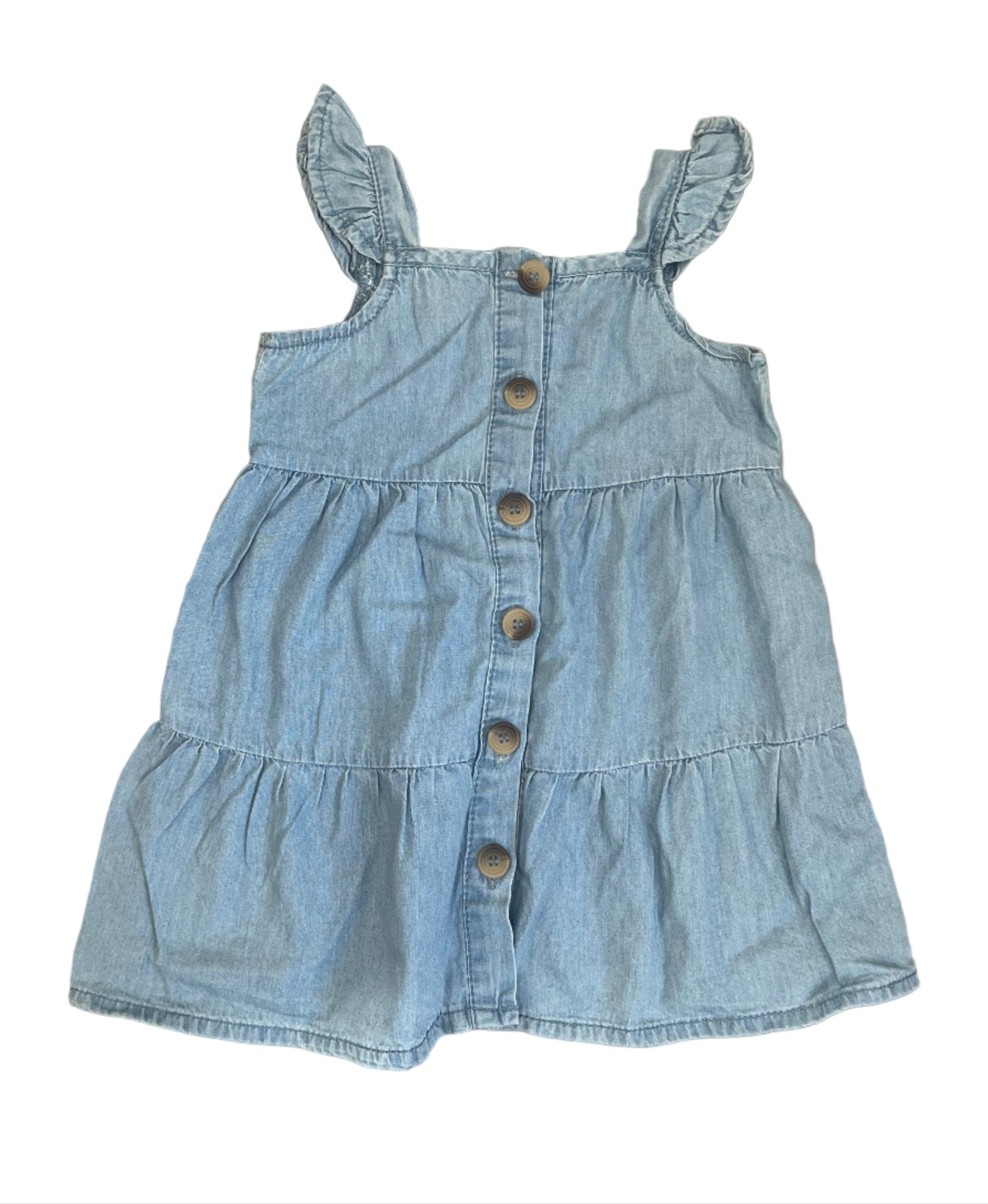 12-18M Front button dress - Ackermans Baby