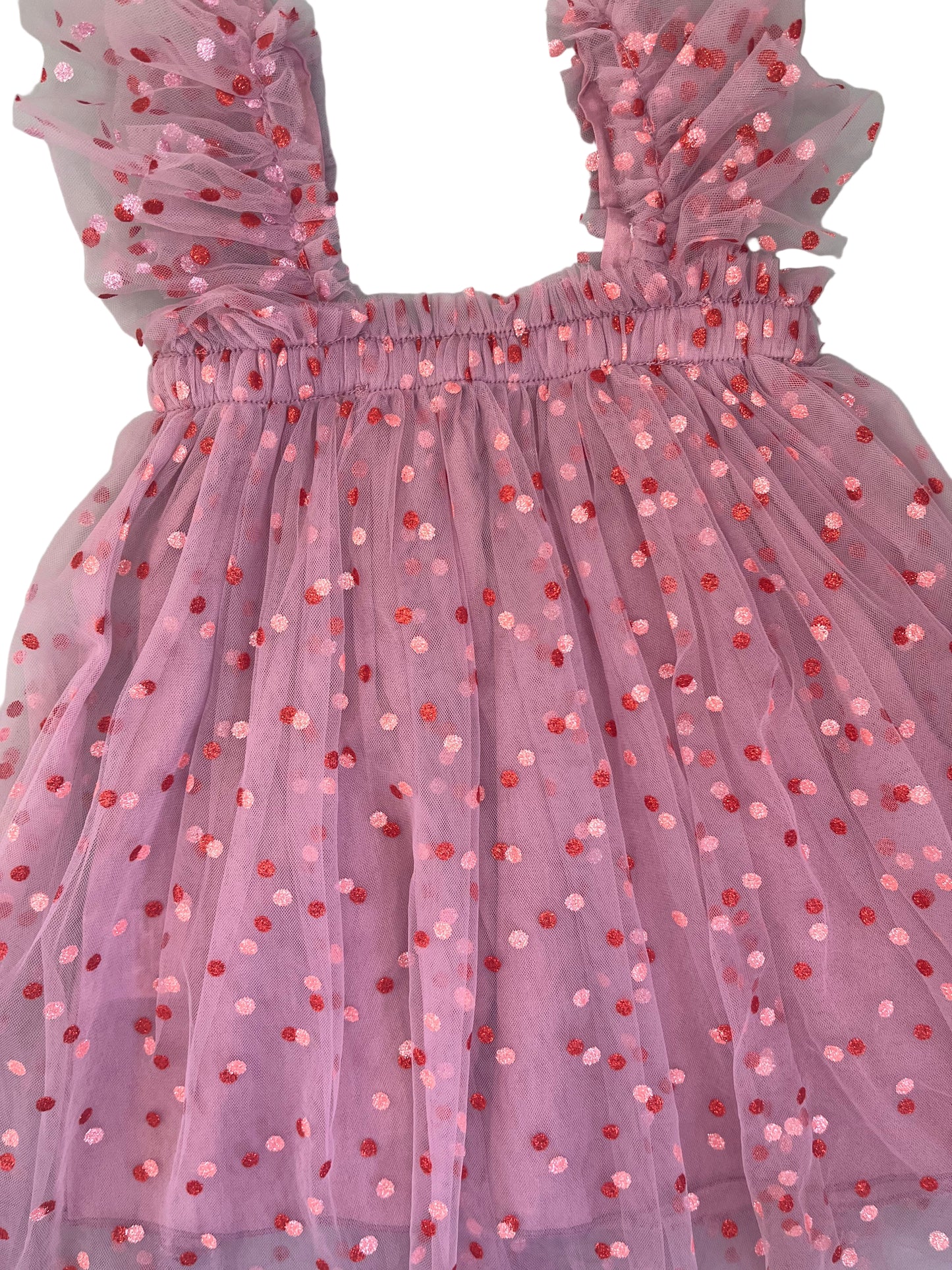 12-18m (Size 80) Polka dot tulle dress - Shein