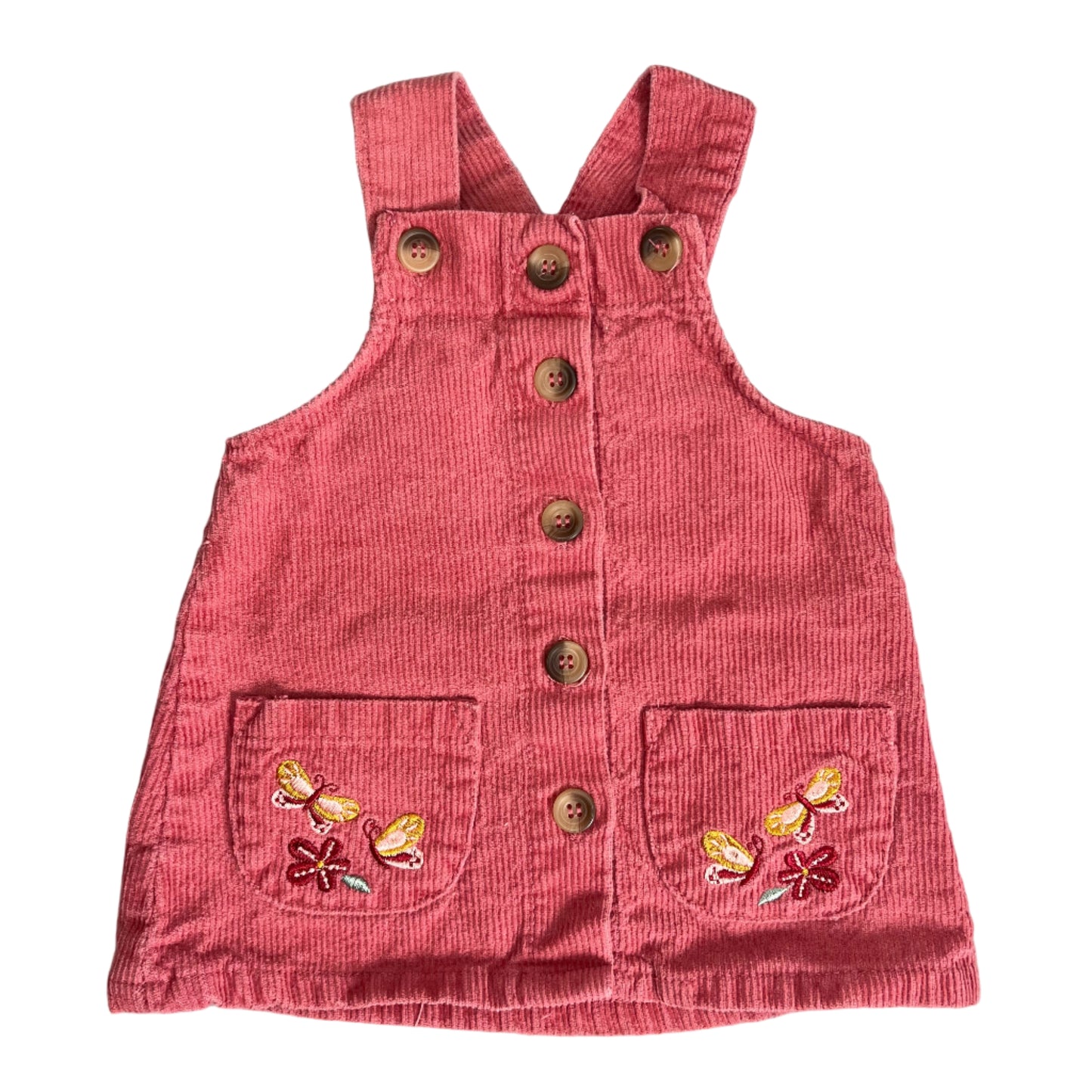 3-6M Front button pinafore - Ackermans Baby