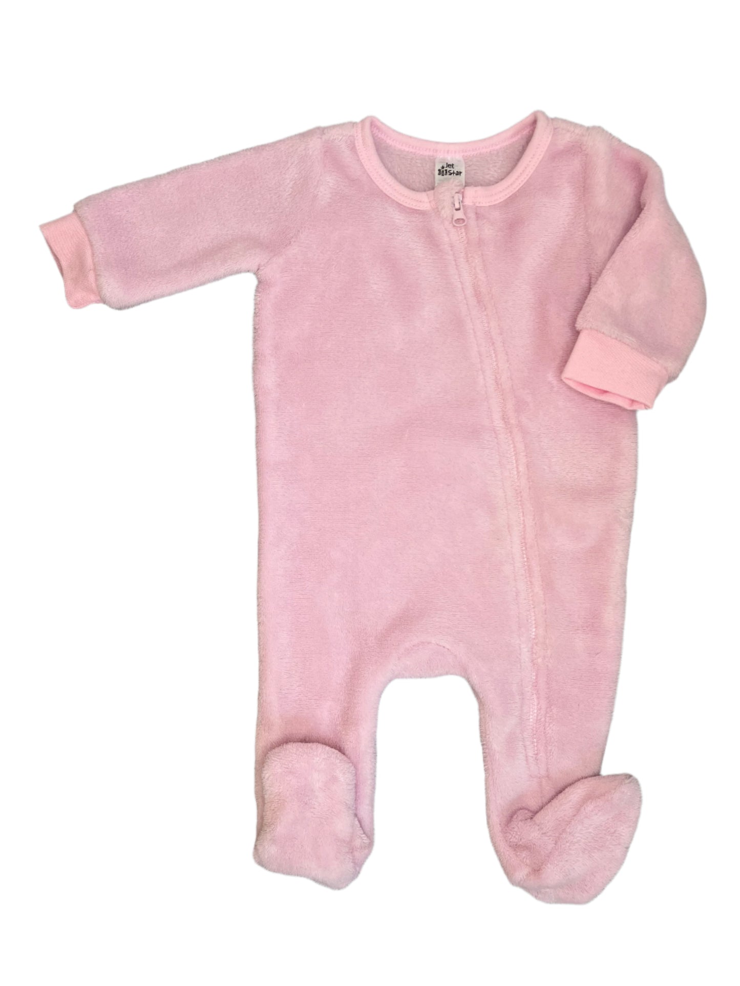 0-3M Fleece babygrow - Jet Lil Star
