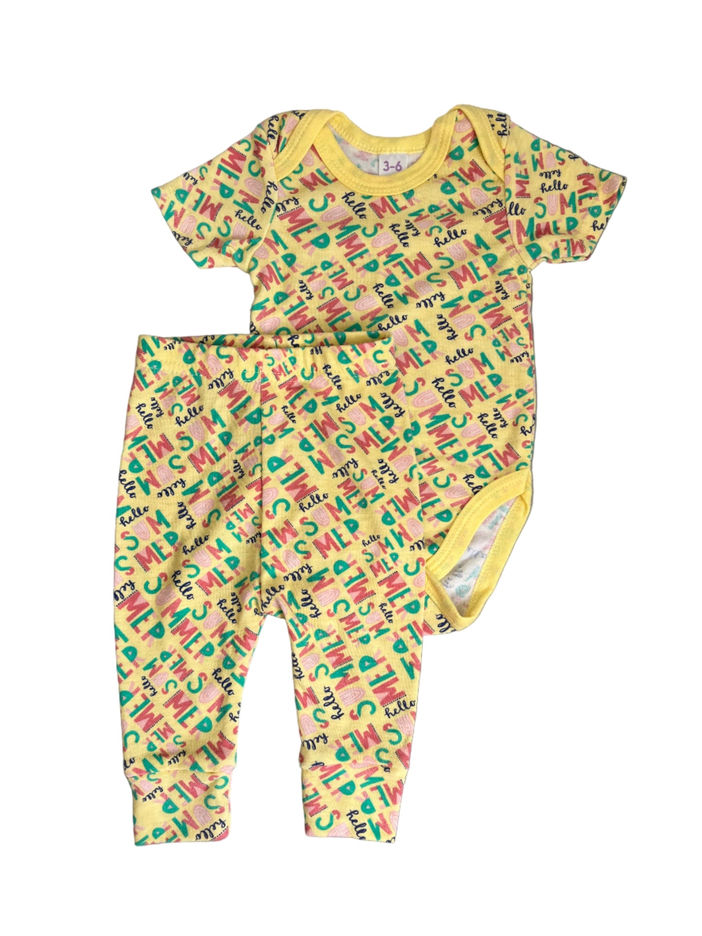 3-6M Hello Summer set - Cuddlesome