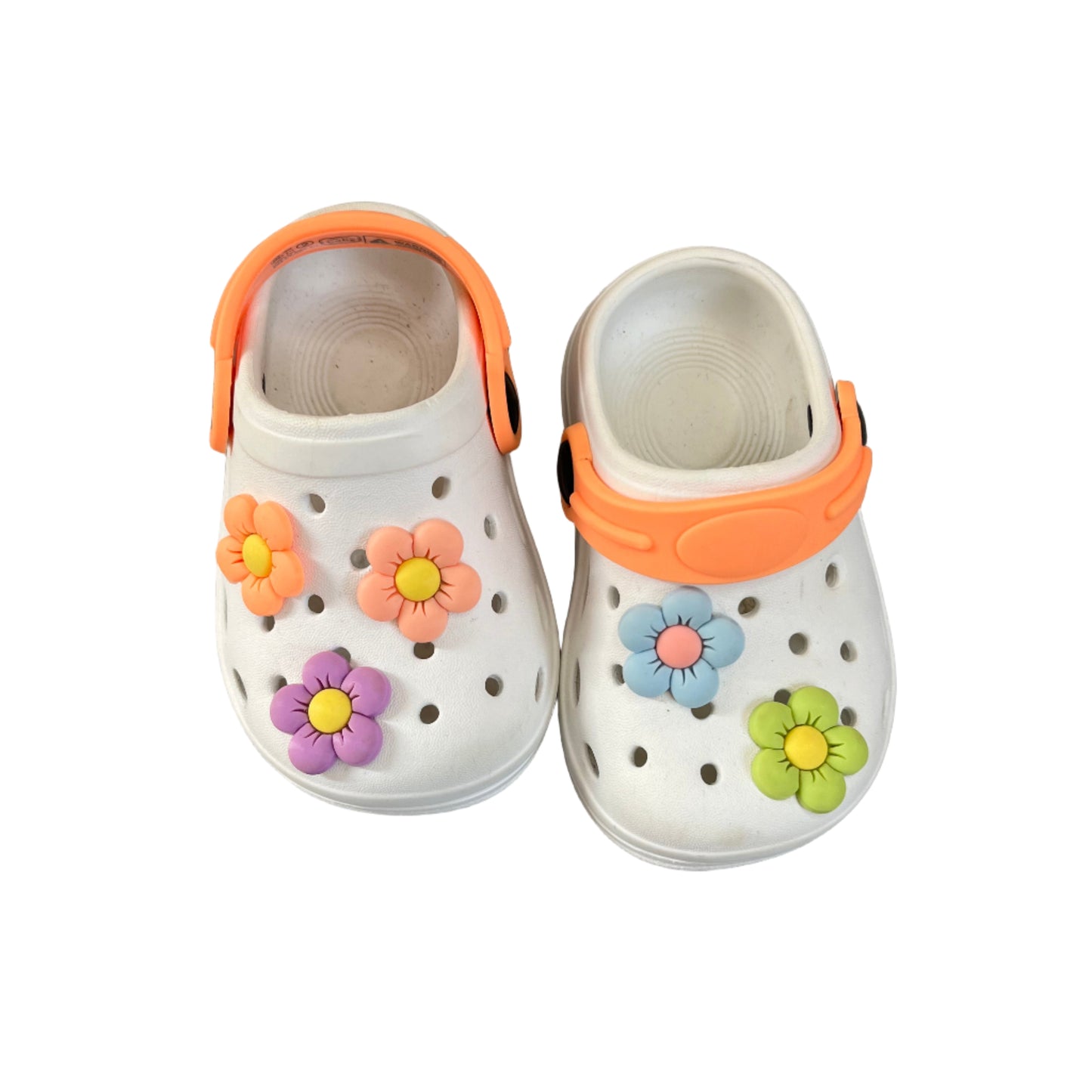 Size 2 Sandal with colourful flower decals - Ackermans baby