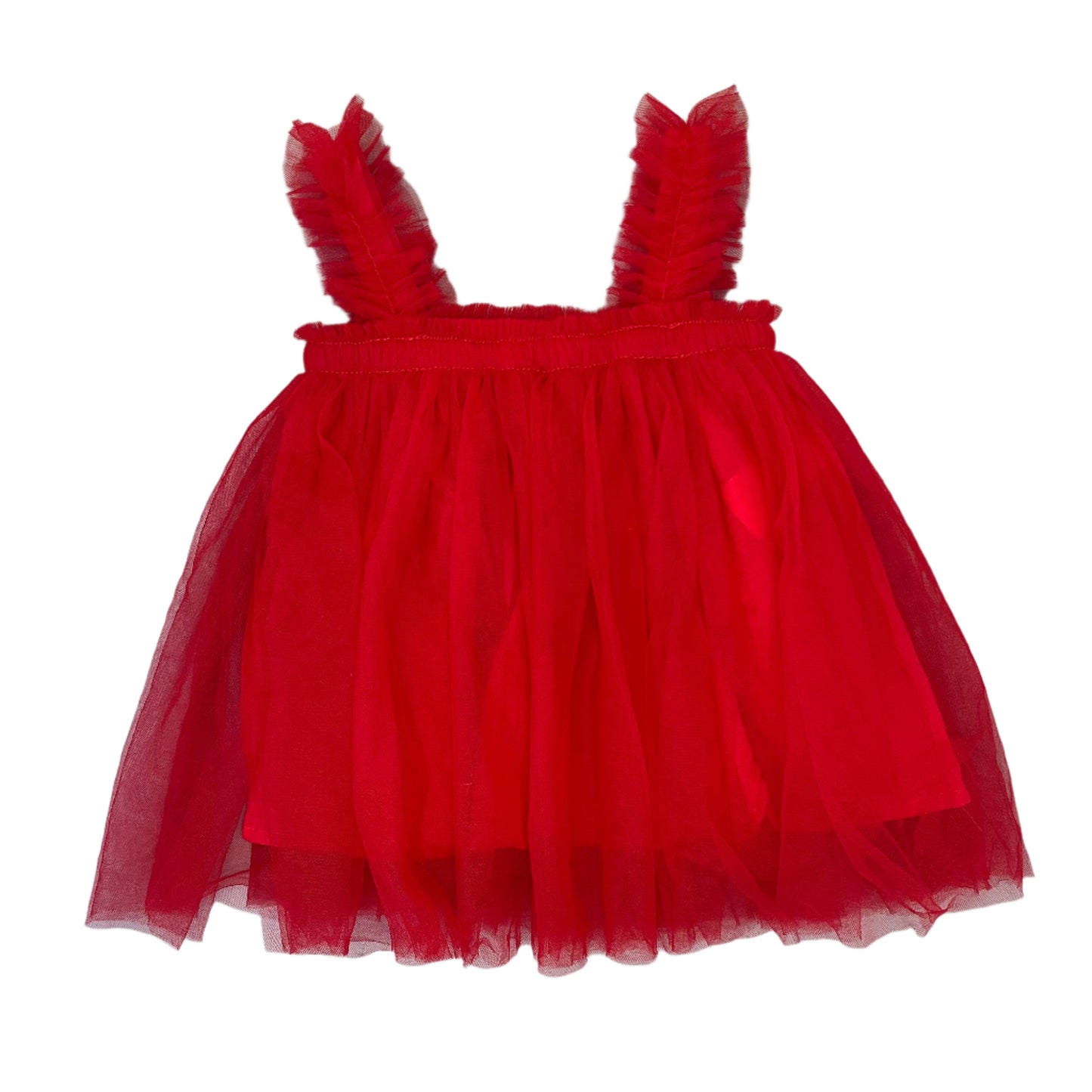 6-12M Red tulle dress - Cavigour
