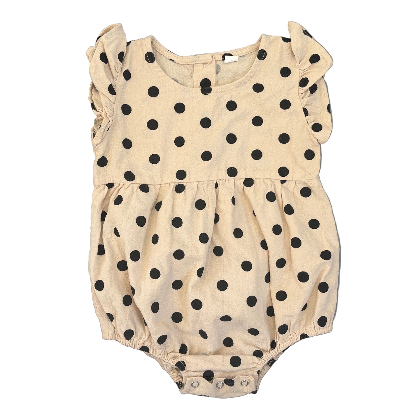 1-2Y (Size 90) Polka dot Romper - Shein