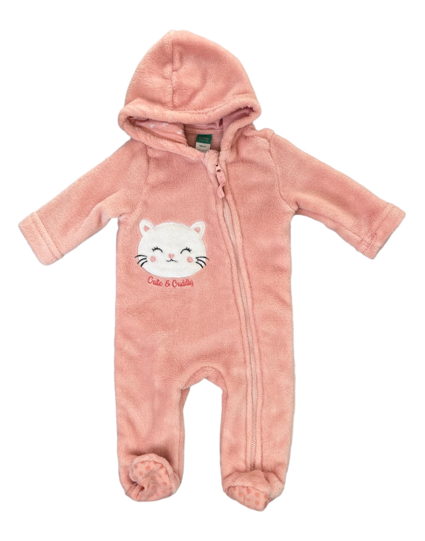 0-3M Cute and cuddly babygrow - Ackermans Baby