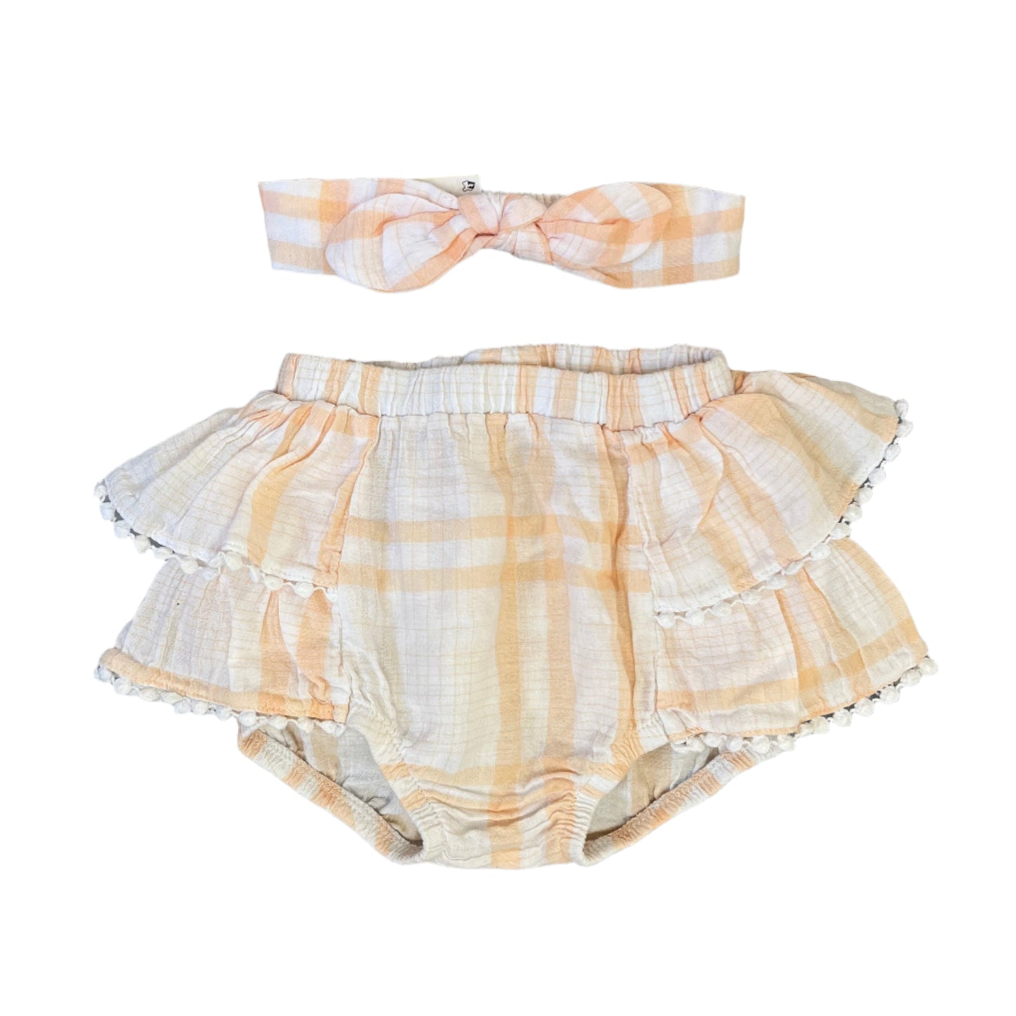 3-6M Bloomer and headband set - Woolworths
