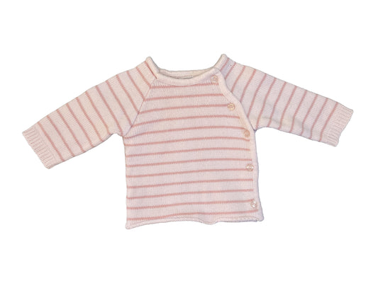 1M Front button stripe jersey - Absorba