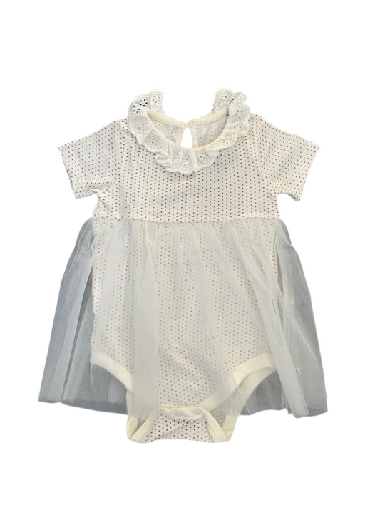 6-12M Polka dot tulle vest - Woolworths