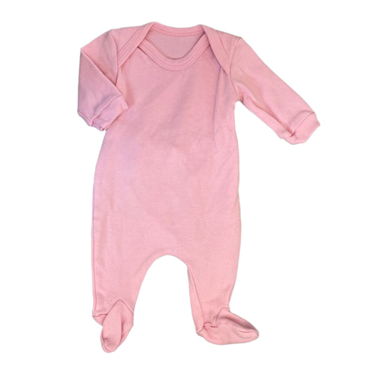 Newborn Pink sleepsuit - Baby Republic