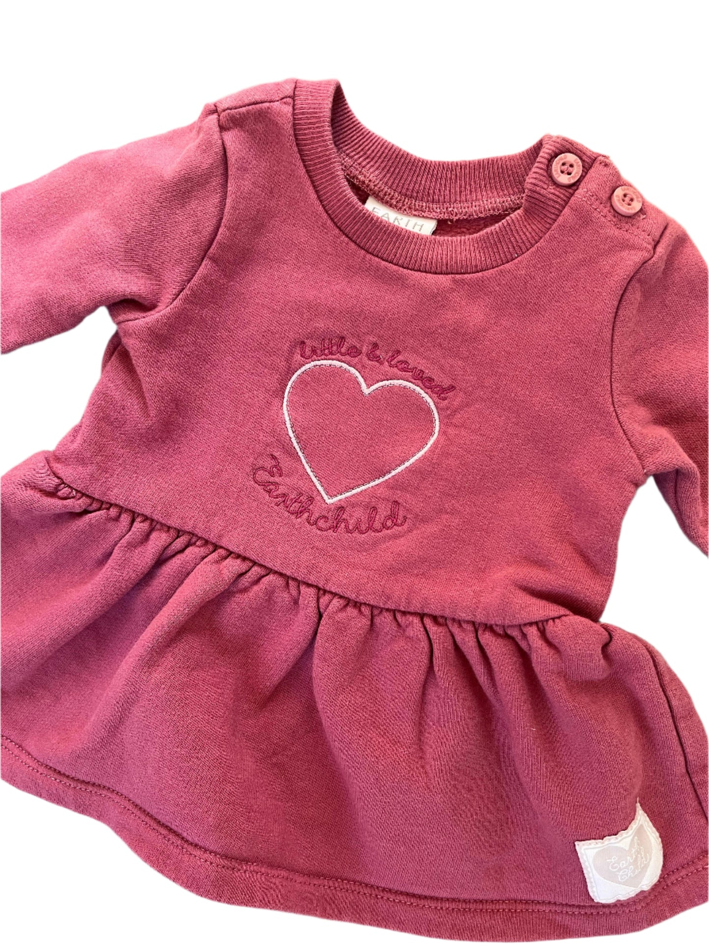 0-3M Little & Loved dress - Earthchild