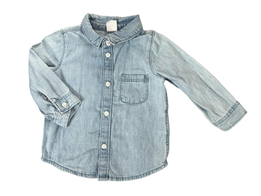 4-6M Denim shirt - H&M