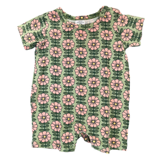 0-3M Floral Romper - Cotton On