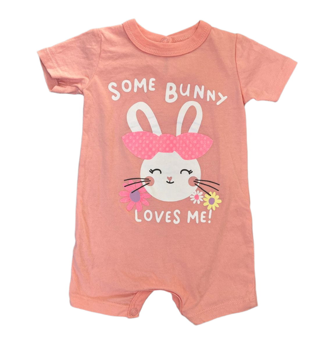 1-3M Some Bunny loves me romper - Woolworths