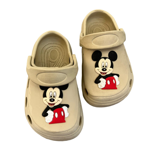 Size 4 Mickey Slip on sandals