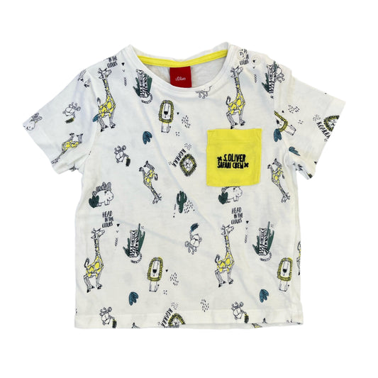 9-12M Safari crew tee - S.Oliver