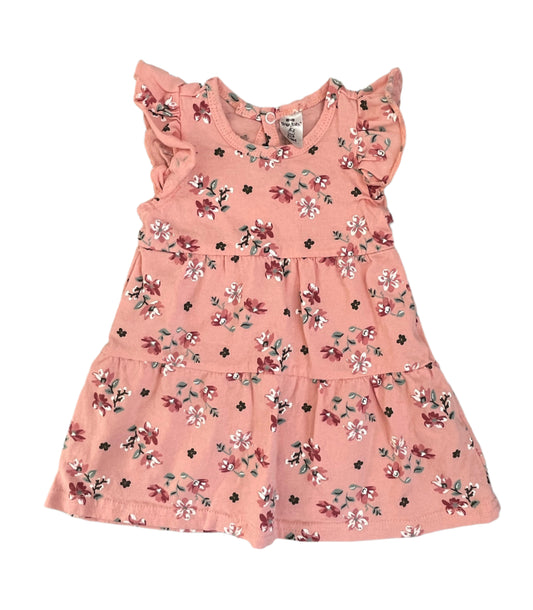 3-6M Floral dress - Tiny tots