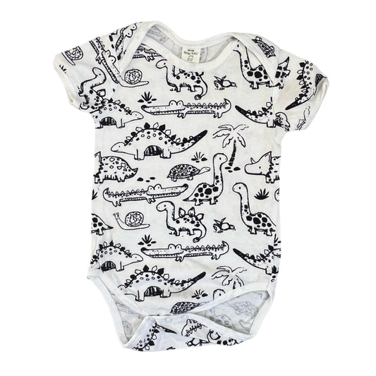 3-6M Dinosaur vest - Tiny tots