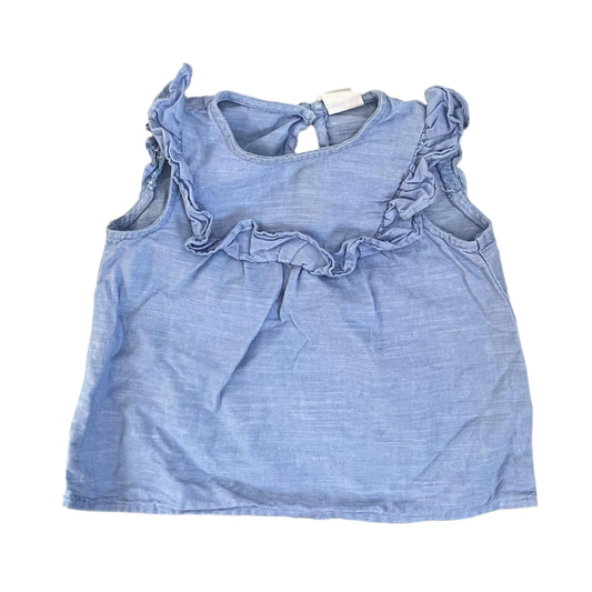 4-6M  Ruffle blouse - H&M