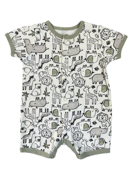 6-9M Animal romper - Mother's choice