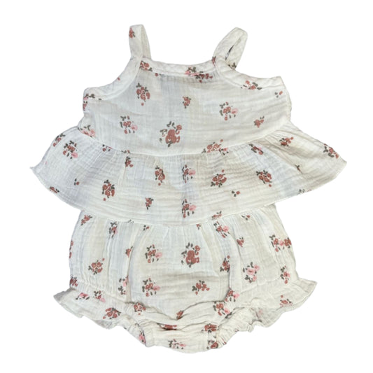 1-3M Muslin Floral set - Shein