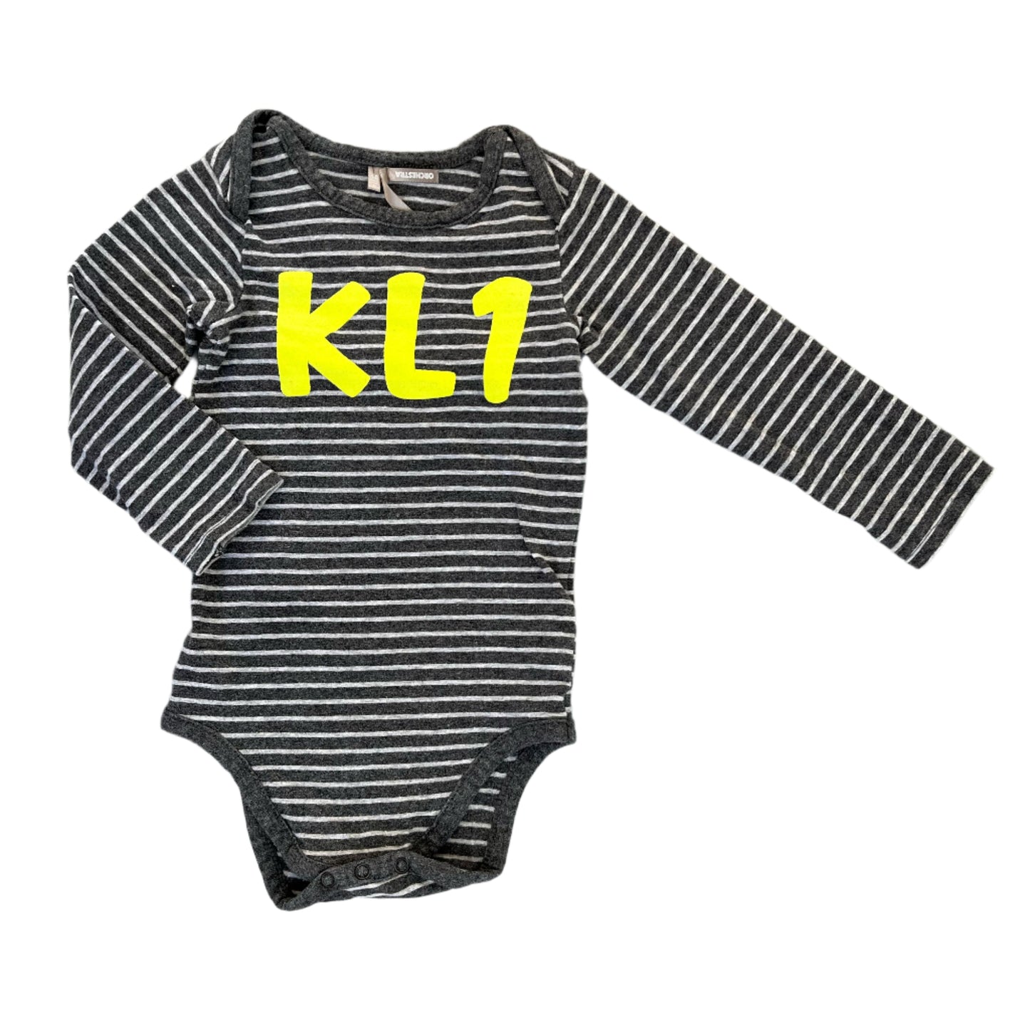 18M Striped long sleeve vest - Orchestra