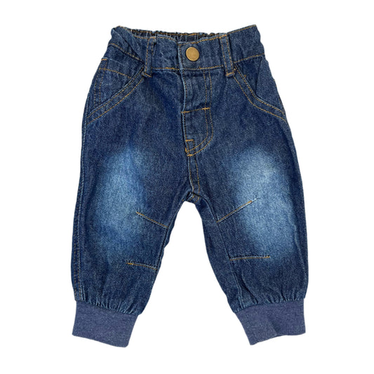 0-3M Soft Denim pants - Tiny Tots