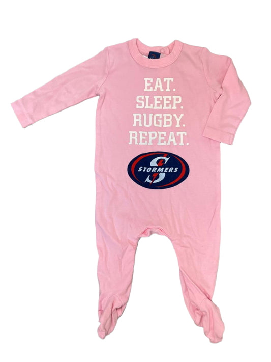 3-6M Stormers sleepsuit