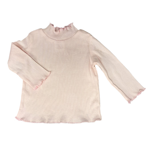 0-3M Light pink long sleeve tee - Little Hero